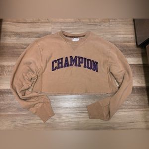 Champion cropped crewneck